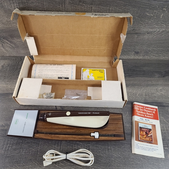 Hamilton Beach Kitchen Vtg Hamilton Beach Scovill Electric Knife